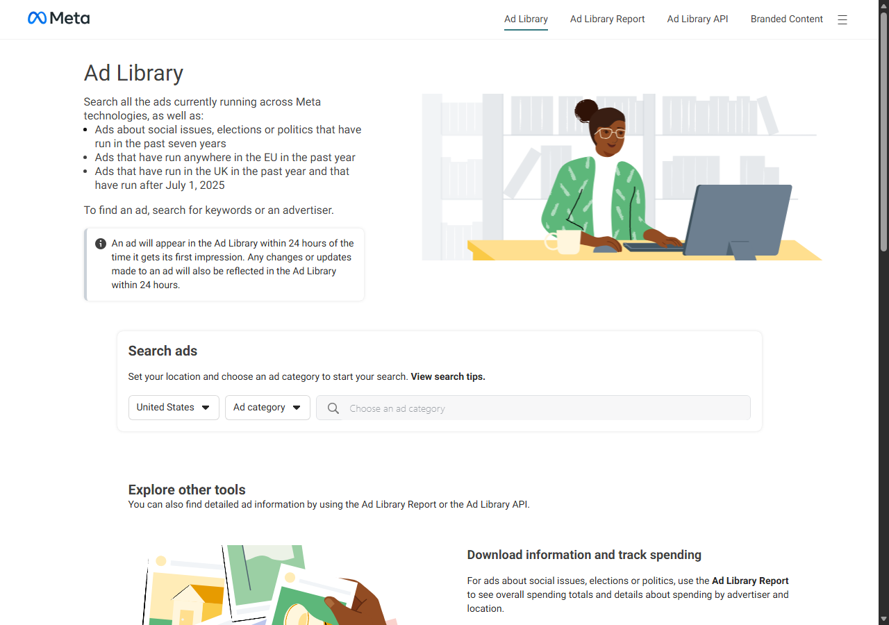 Meta Ad Library API